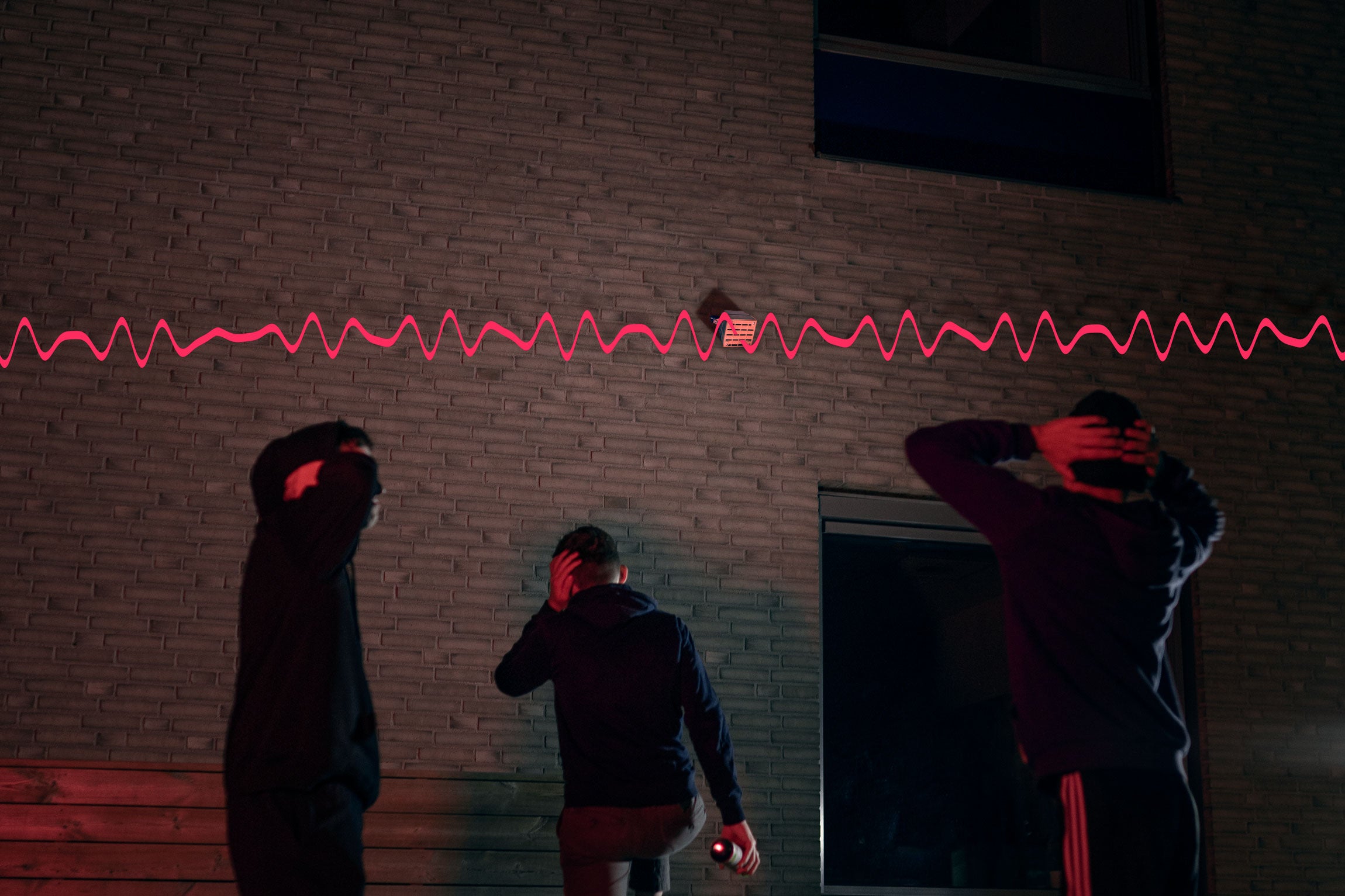 Ljudskrämman endast unga hör