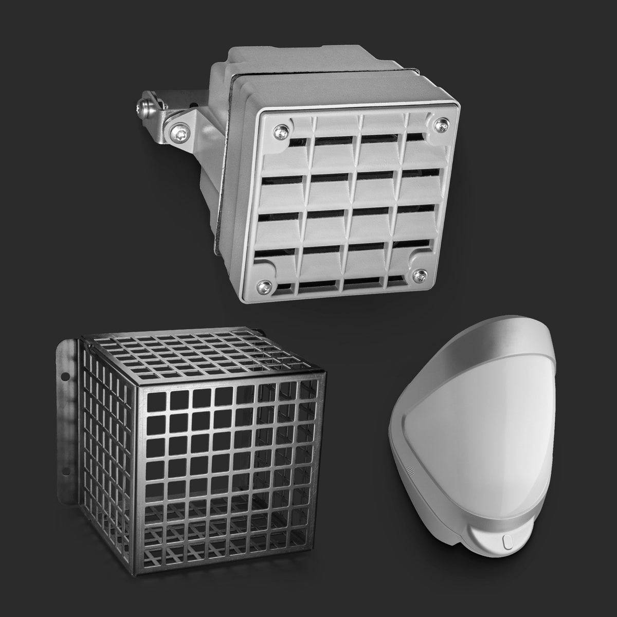 Go Alarm Mosquito + Skyddsbur + Rörelsedetektor